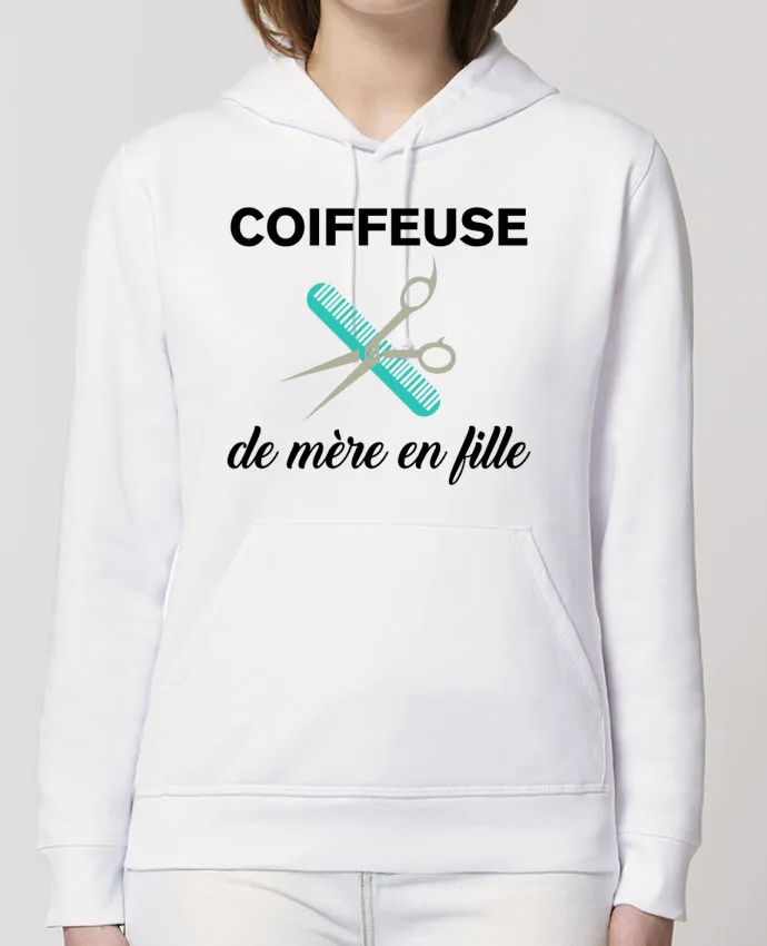 Hoodie Coiffeuse de mère en fille Par tunetoo