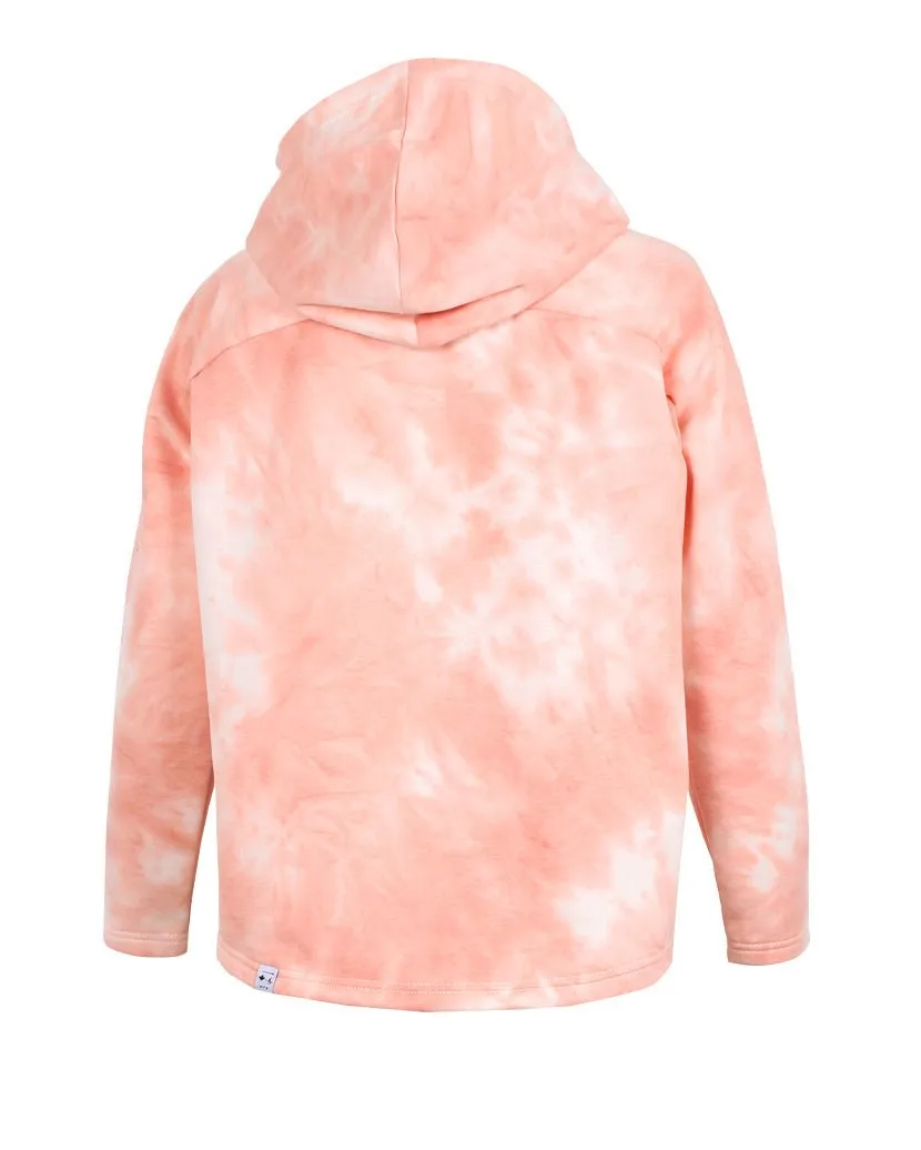 Hoodie Cooldown pour Femme | Tie-Dye/ Pêche