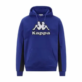 Hoodie Logo Farti Bleu Homme