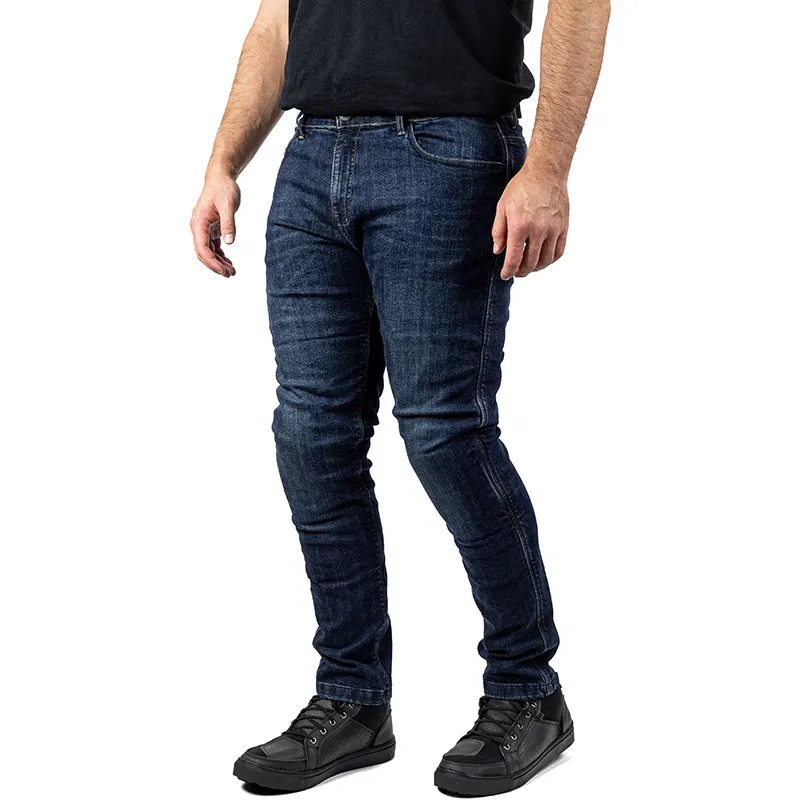 Jeans BE URBAN REGULAR BLH BLEU - MAXXESS.FR, Jeans moto