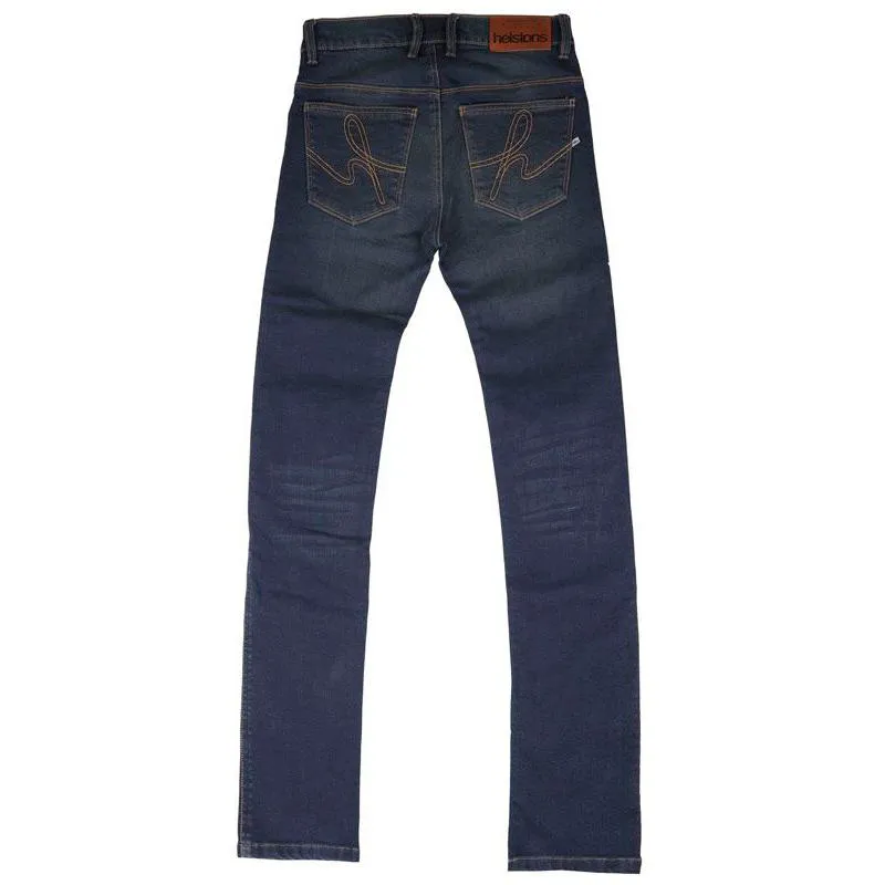 Jeans MIDWEST HELSTONS BLEU - MAXXESS.FR, Jeans moto