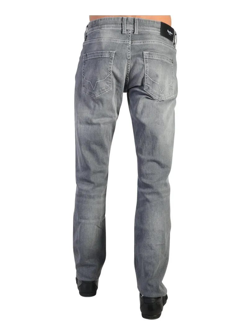 Jeans Pepe Jeans Enfant Beckets Denim - Gris