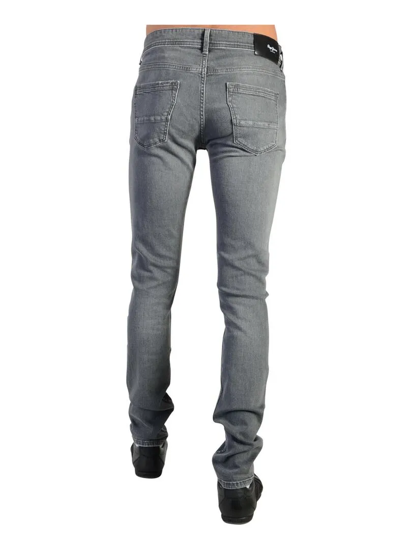 Jeans Pepe Jeans Enfant Finly - Gris