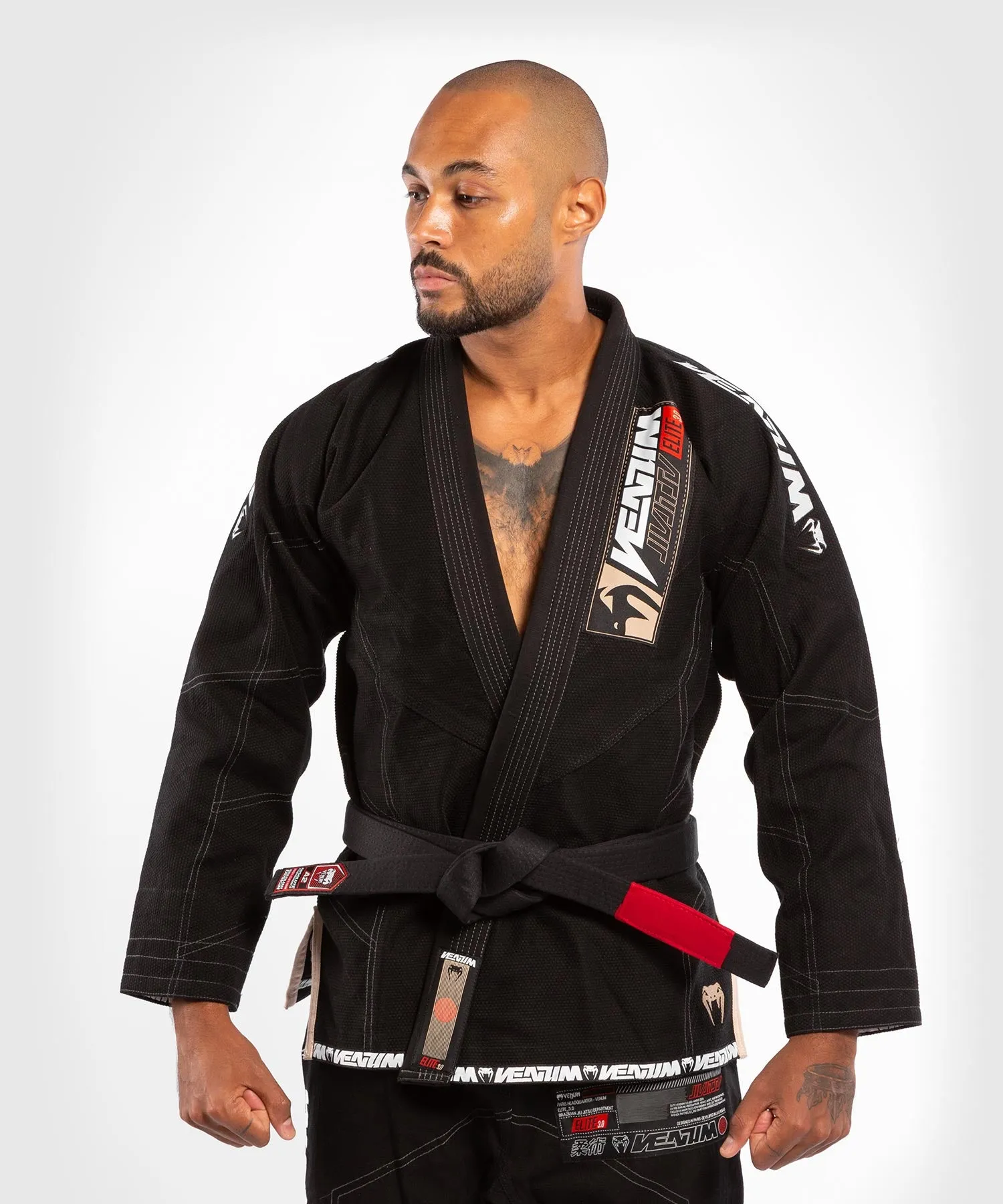 Kimono de BJJ Venum Elite 3.0 - Noir