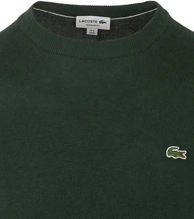 Lacoste Pull Vert Foncé AH0128-YZP commander en ligne | 