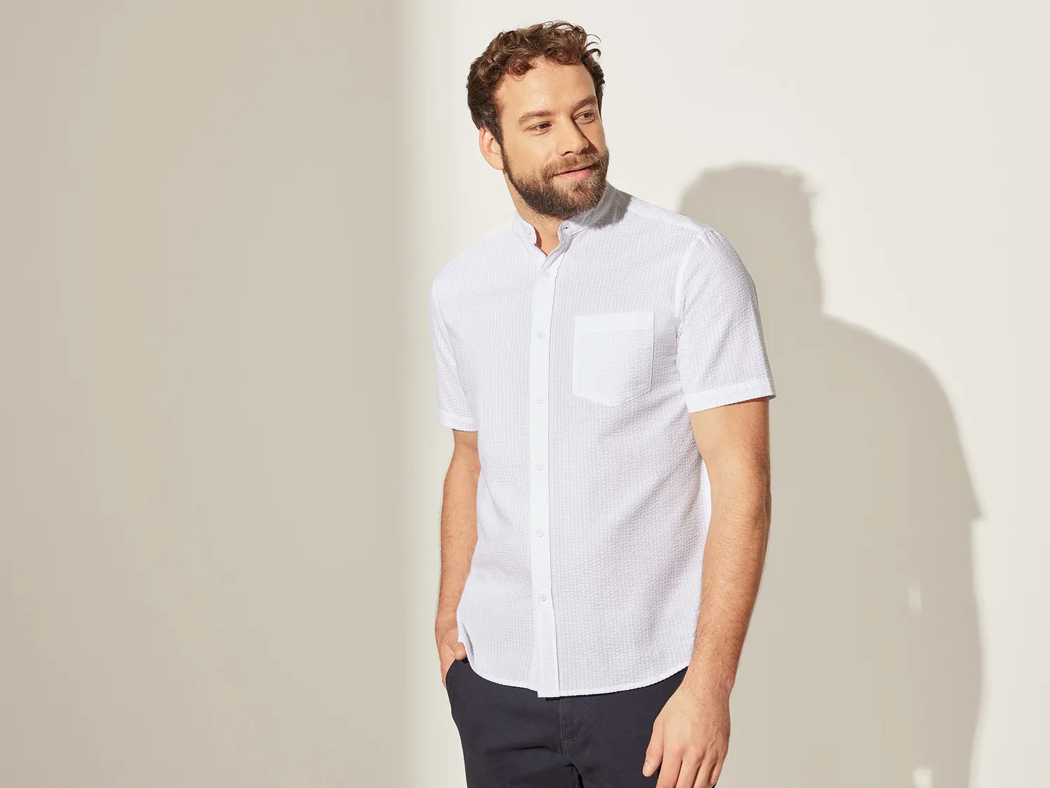 LIVERGY® Chemise à manches courtes homme