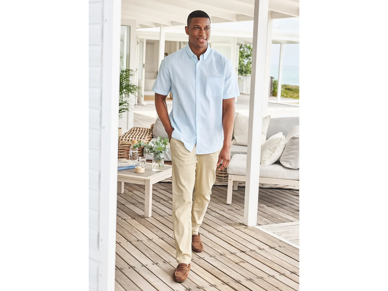 LIVERGY® Chemise à manches courtes homme