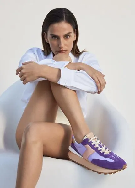 Lola Cruz - Sneakers - Bolt 431 Morado