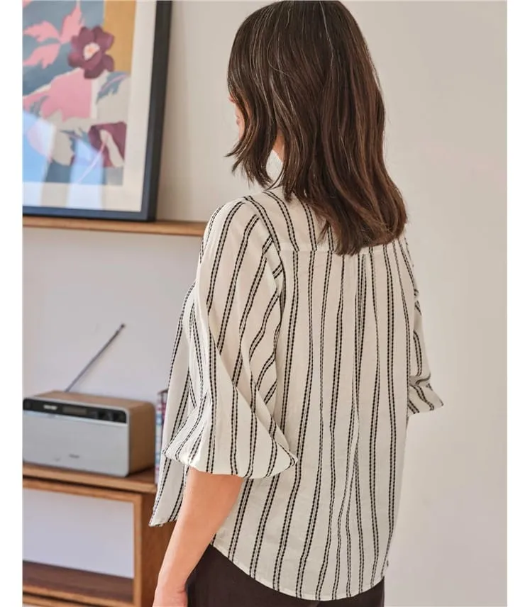 Lucilla Organic Cotton Stripe Blouse