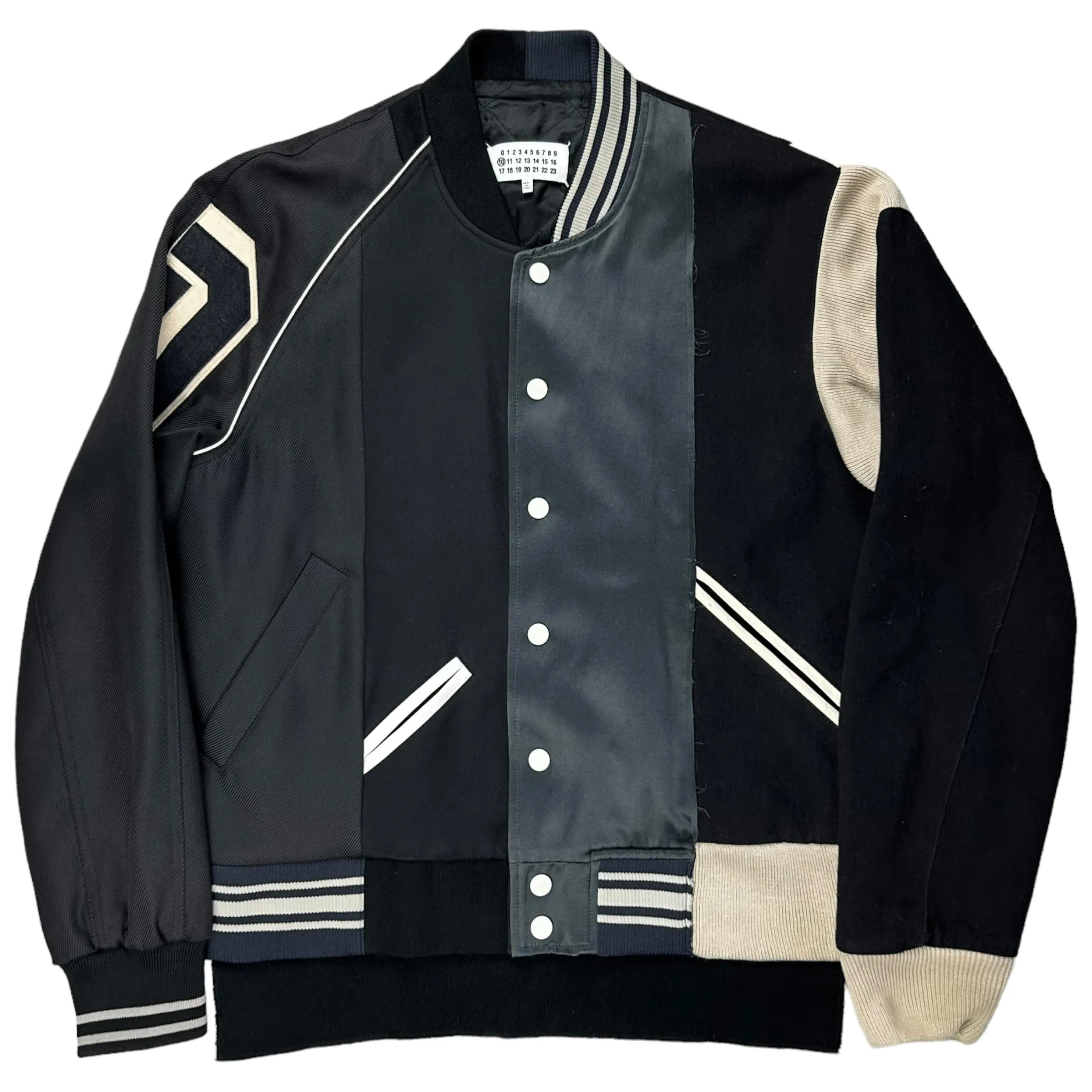 Maison Margiela Patchwork Varsity Bomber Jacket - SS15