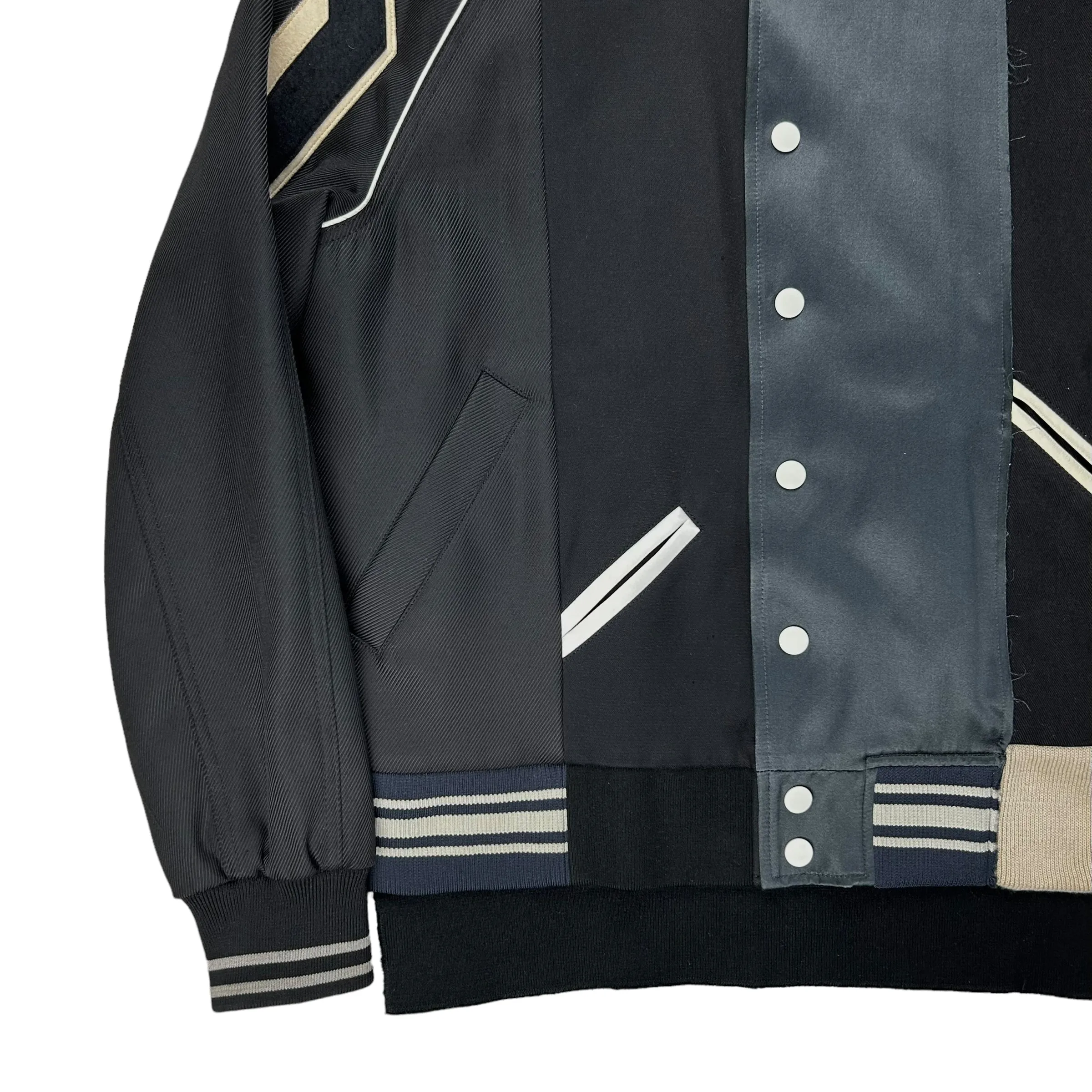 Maison Margiela Patchwork Varsity Bomber Jacket - SS15