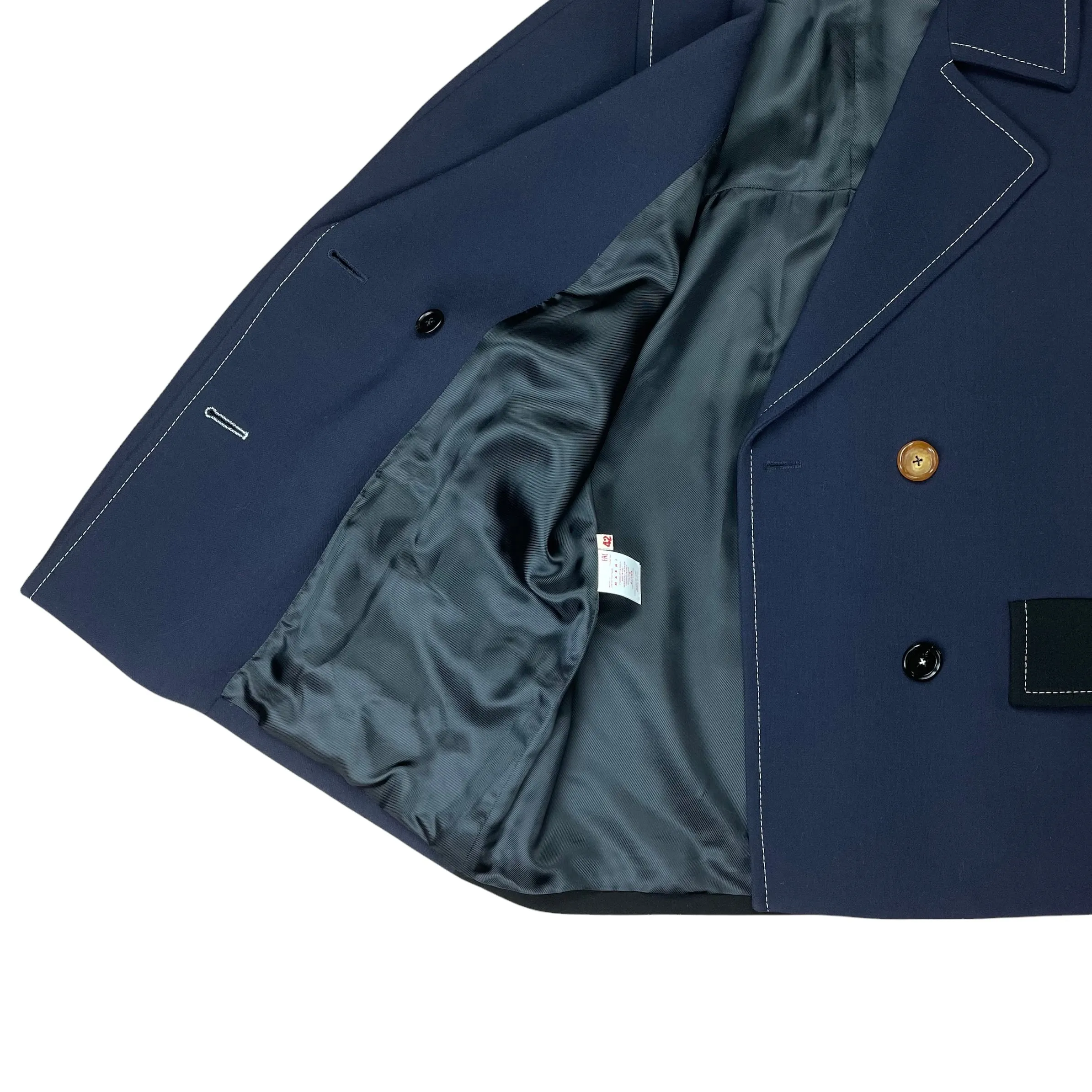 Marni Double Breasted Contrast Jacket - AW18