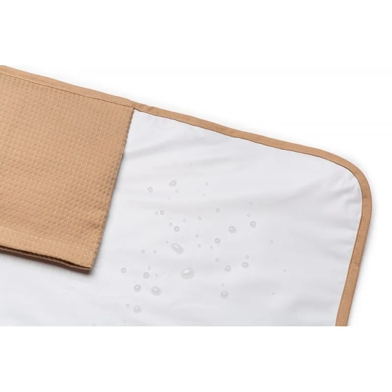 Matelas à langer imperméable Mozart - Nude - NOBODINOZ - Perlin Paon Paon