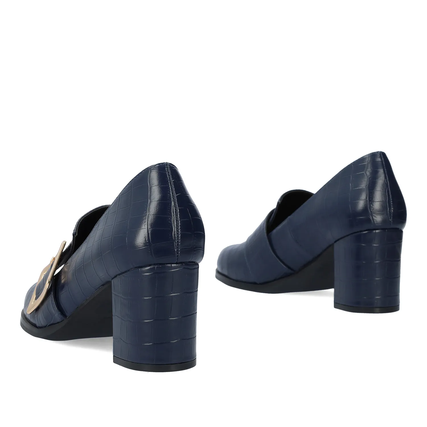 Mocassins coco bleu marine