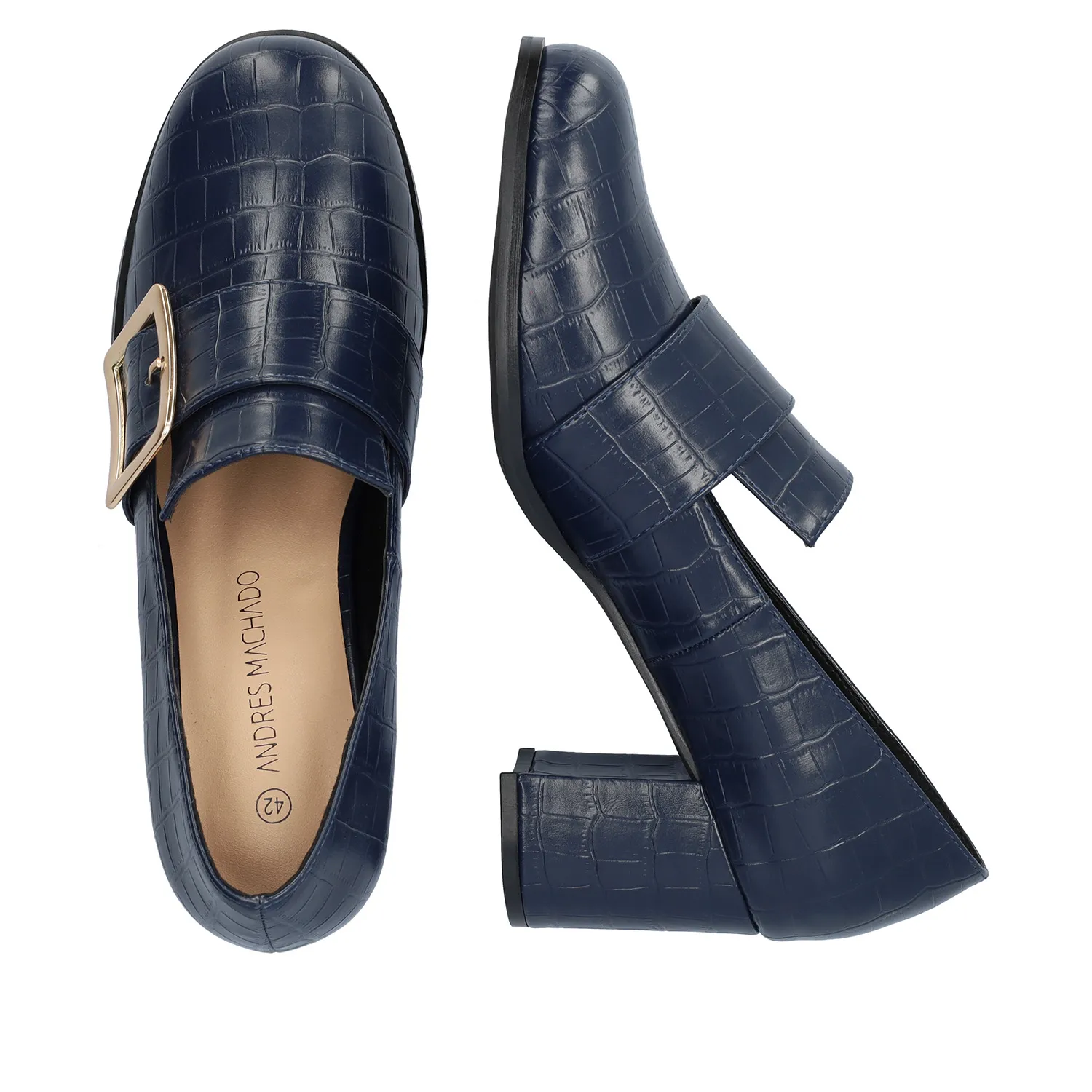 Mocassins coco bleu marine