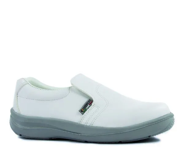 Mocassins de sécurité femme STELLA S2 SRA BLANC