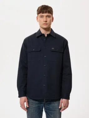 Nudie Jeans - Glenn Padded Shirt Navy