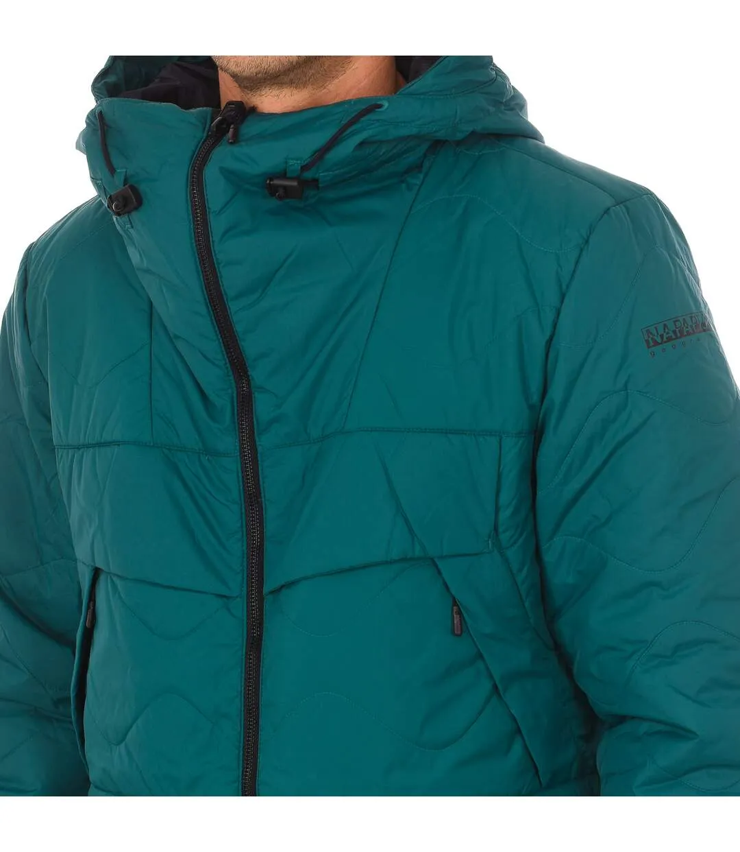 Padded jacket with hood NP0A4FM2 men