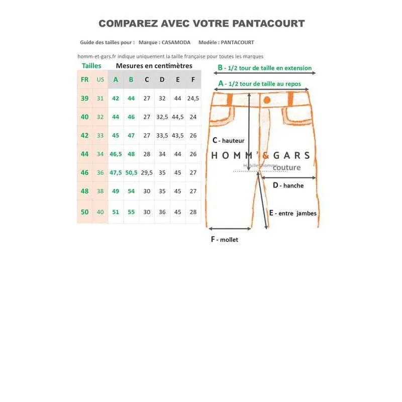 Panta court gris CasaModa 523844600ca