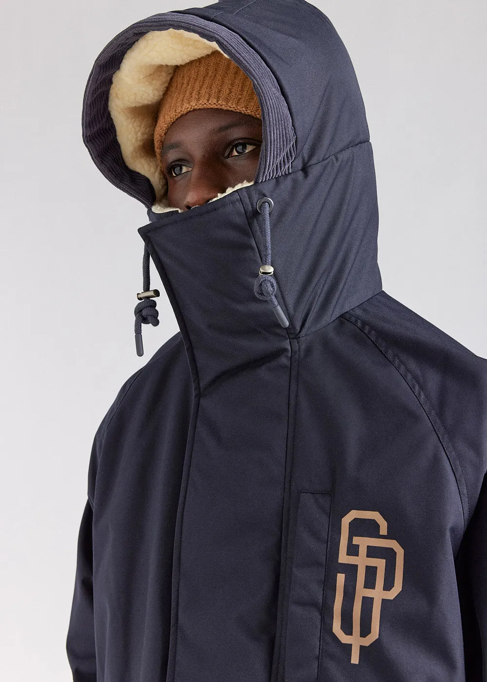 Parka hiver homme Pyrenex x Supakitch PRK Deep Ink