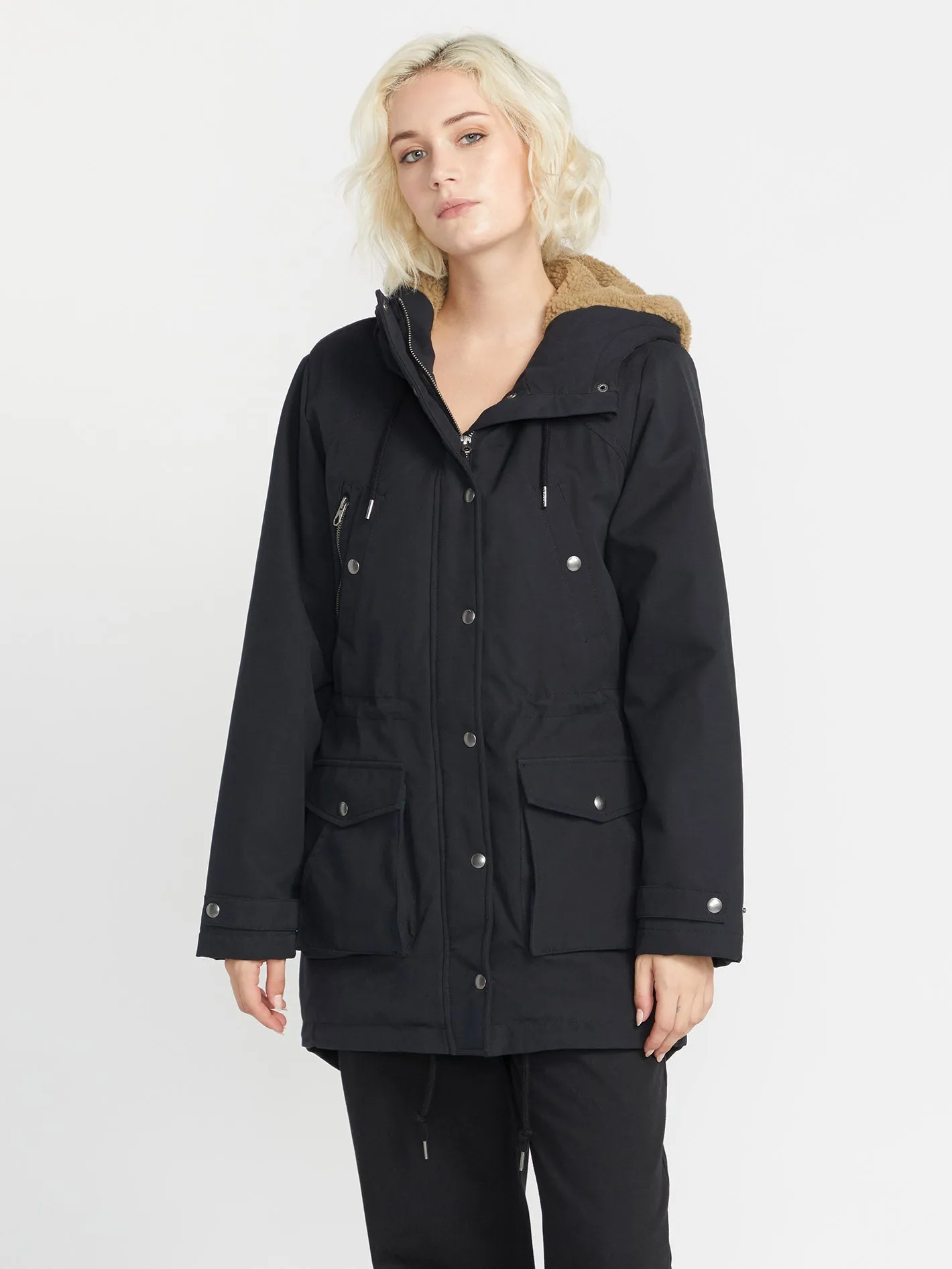 Parka Walk On By 5K - BLACK