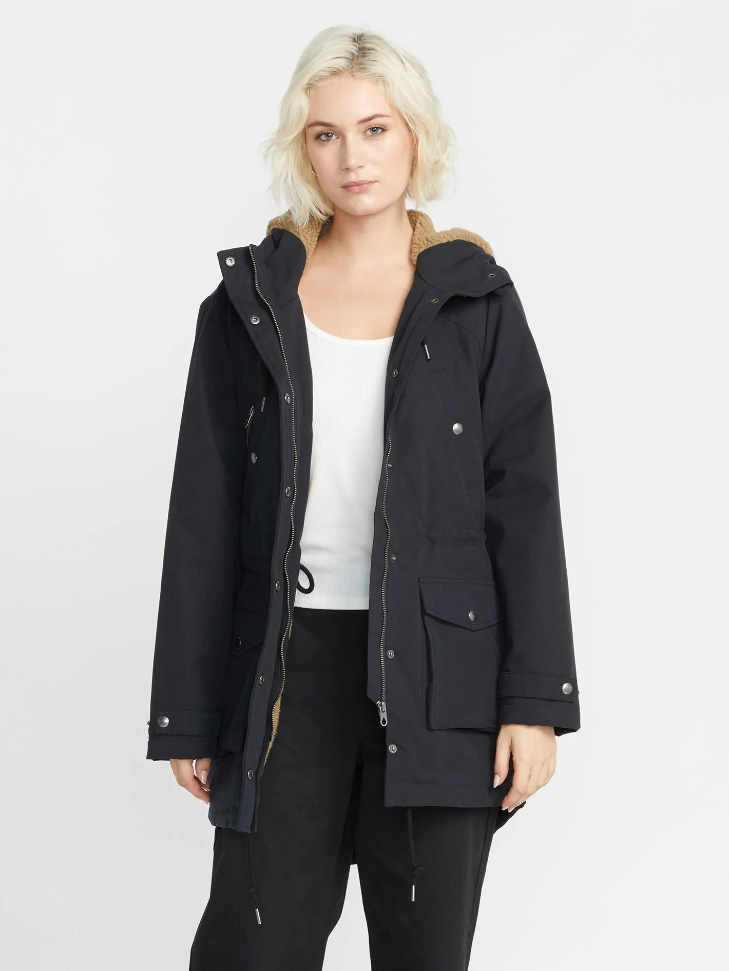 Parka Walk On By 5K - BLACK