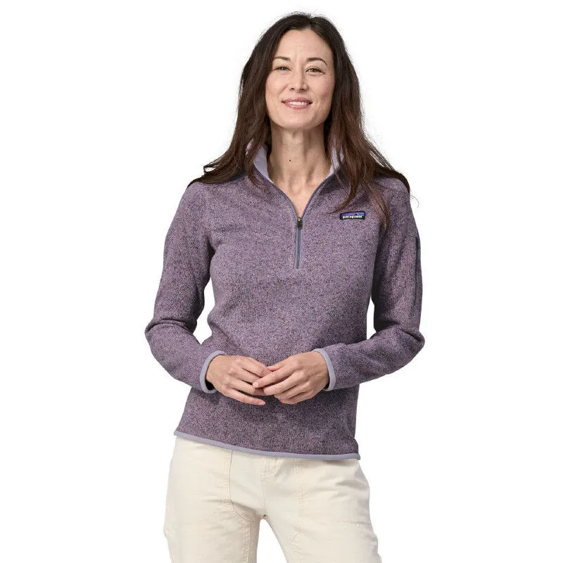 Patagonia Better Sweater 1/4 Zip - Polaire femme | Hardloop