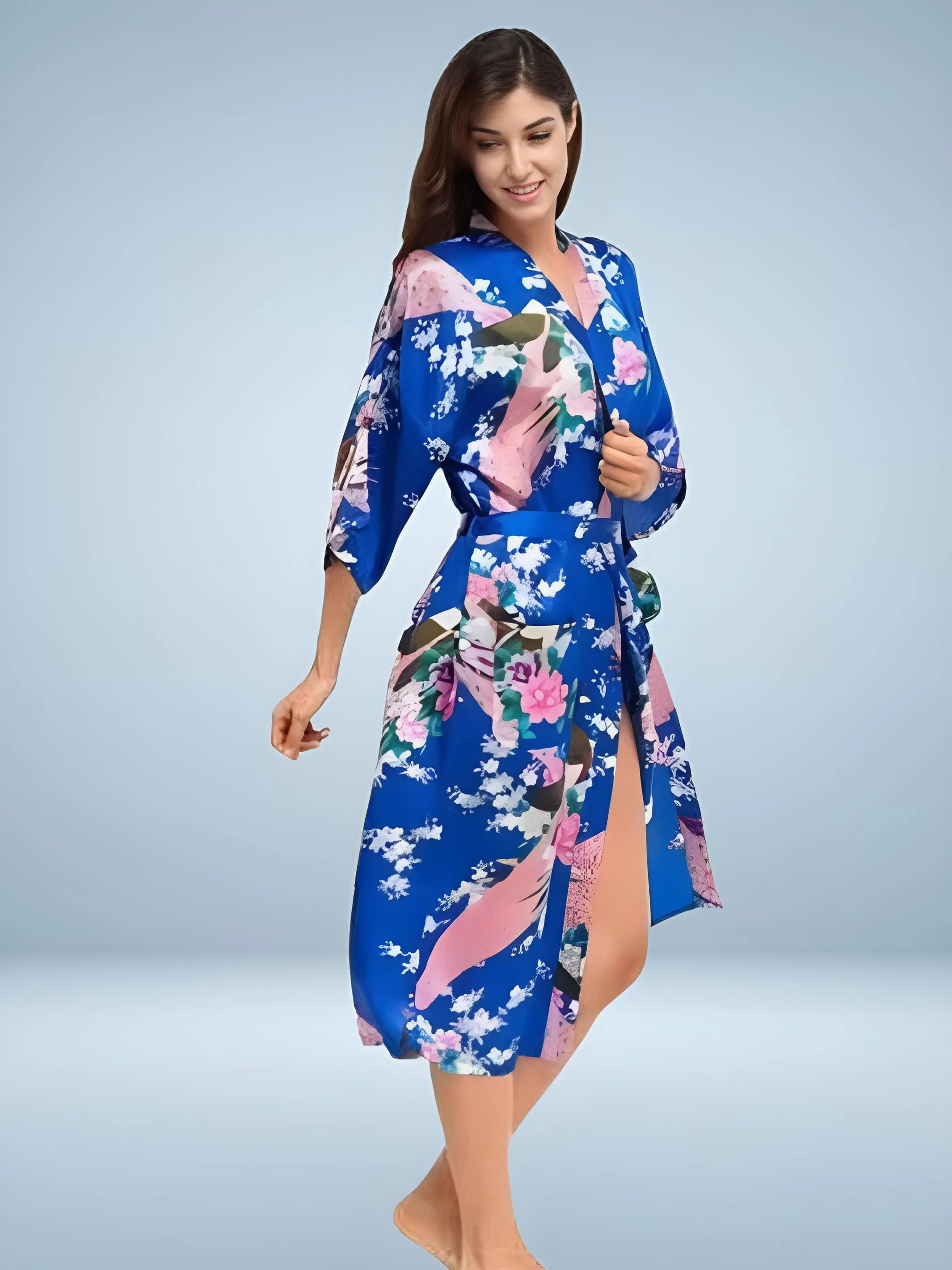 Peignoir femme Kimono Printanier