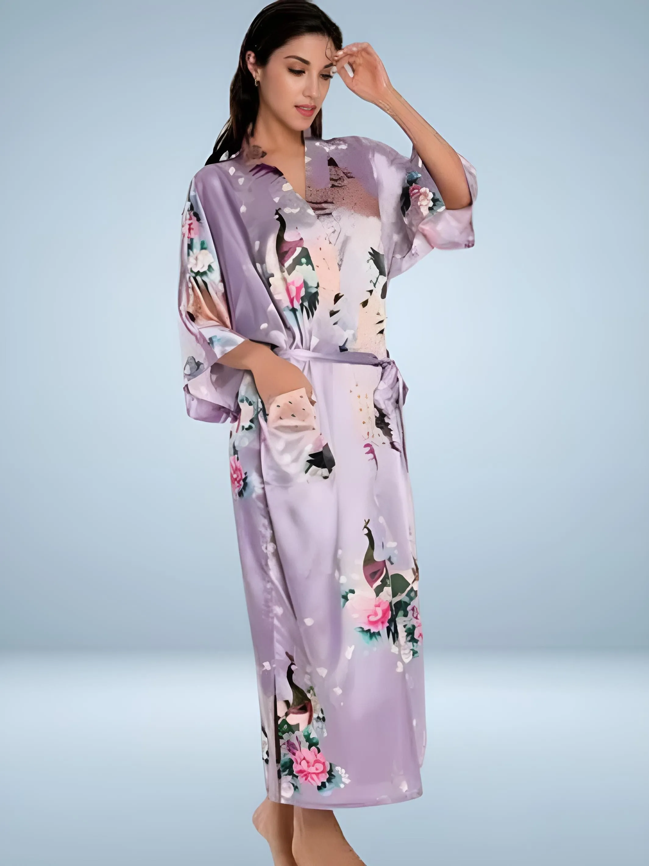 Peignoir femme Kimono Printanier