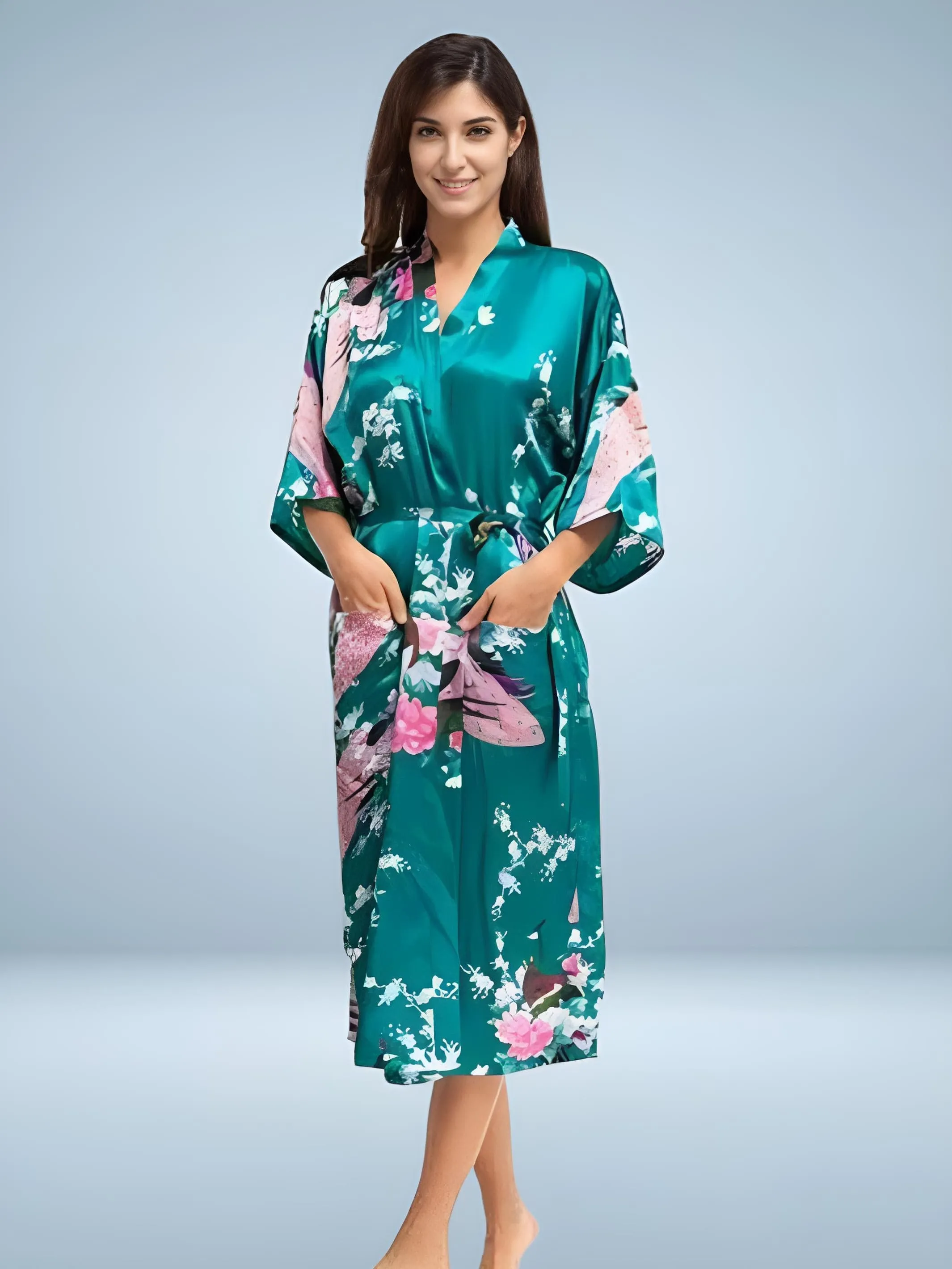 Peignoir femme Kimono Printanier