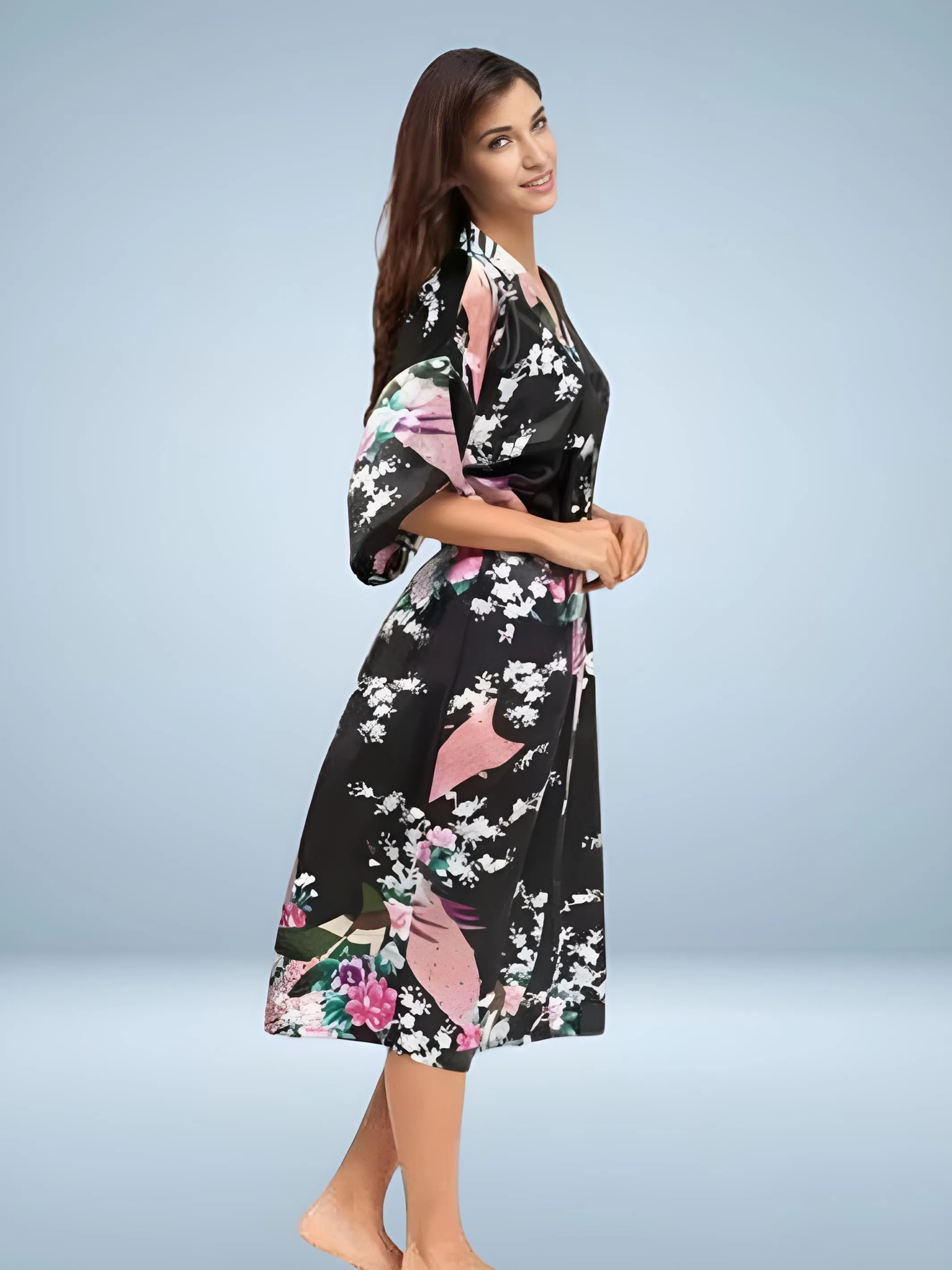 Peignoir femme Kimono Printanier