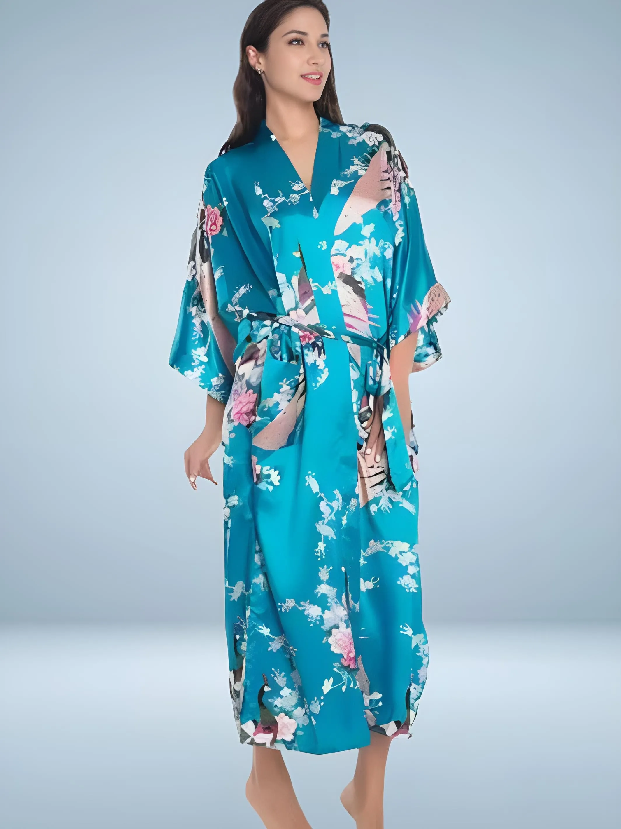 Peignoir femme Kimono Printanier