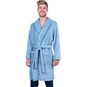 Peignoir polaire homme Héritage Eminence bleu - Eminence : vente pe...