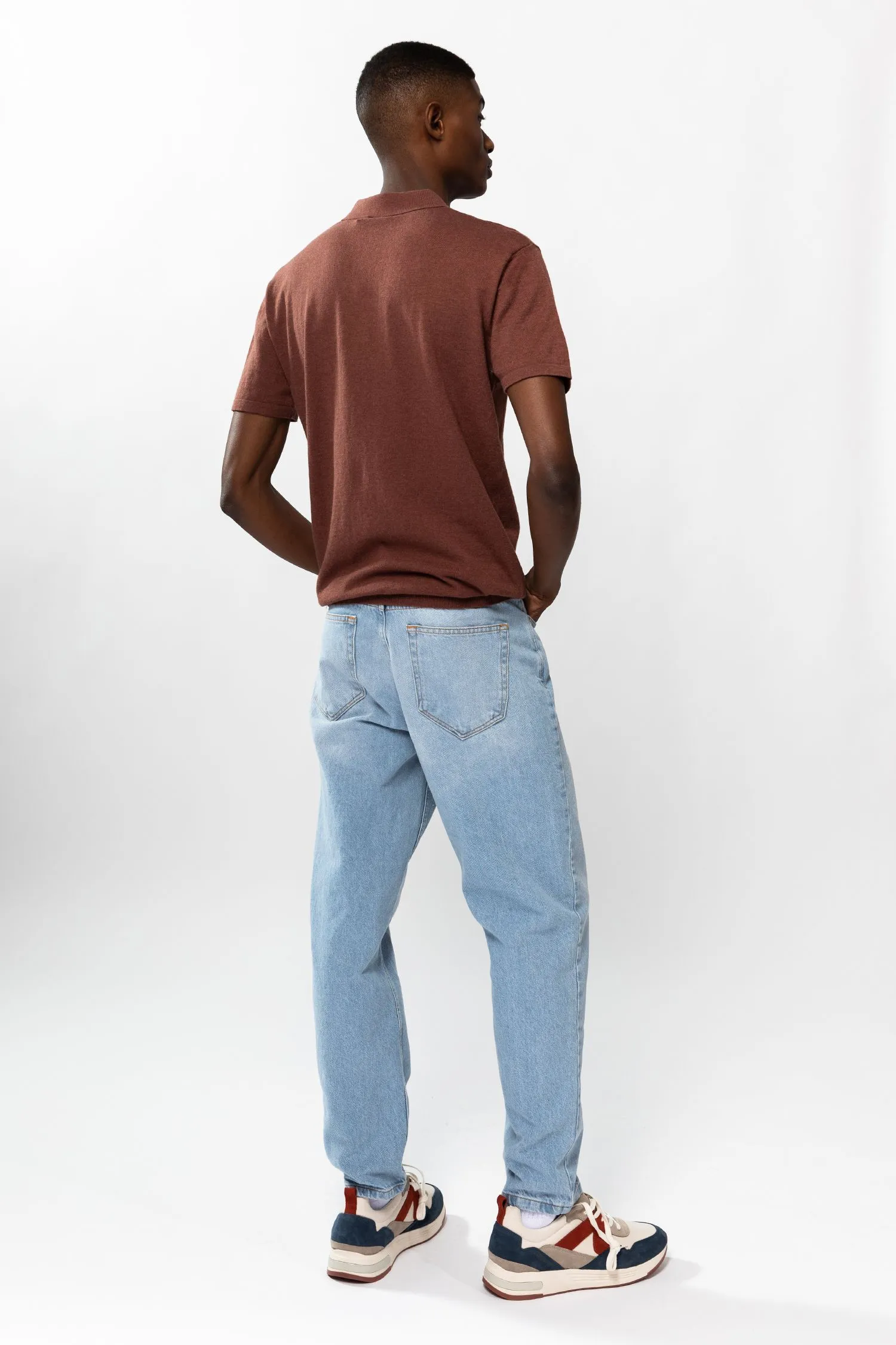 Perry Loose Fit Jeans - bleu clair