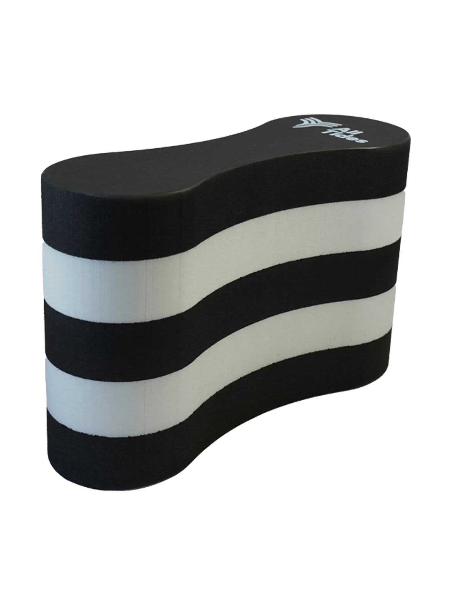 Pull Buoy monobloc All Tides - Noir/Blanc