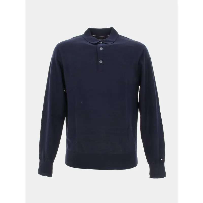 Pull cachemire pima bleu marine homme - Tommy Hilfiger | wimod