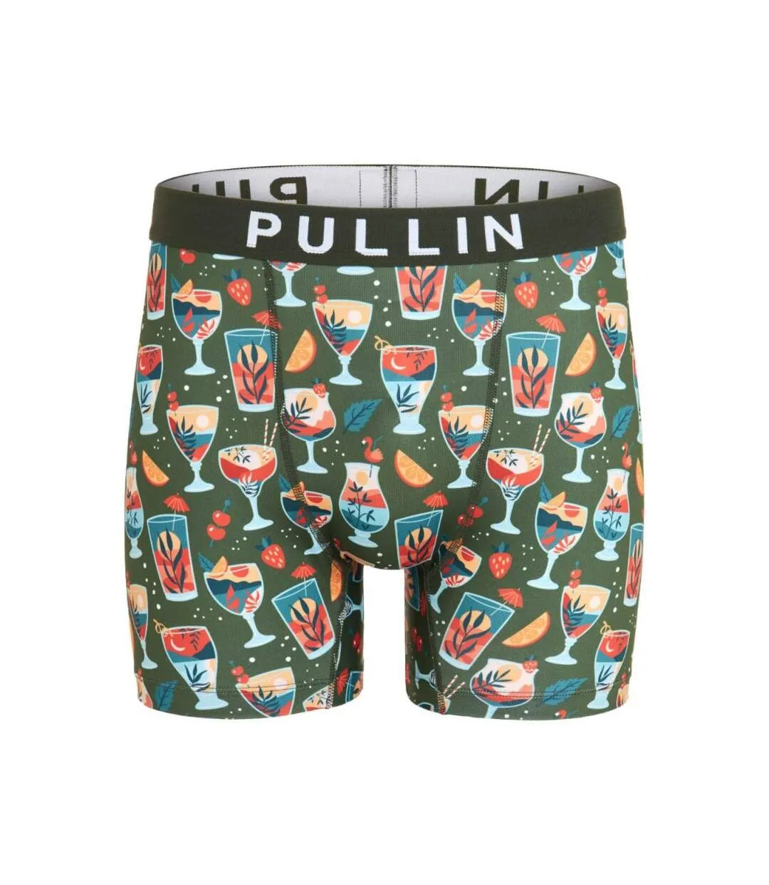 PULL IN Boxer Long Homme Microfibre SUNCOK Multicolore