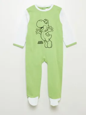 Pyjama 1 pièce 'Yoshi' - Vert