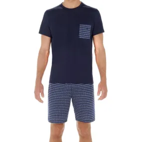 Pyjama Court HOM Larry - HOM : vente pyjamas courts pour homme HOM