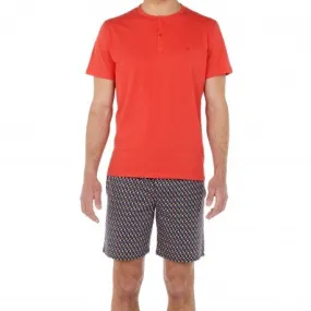 Pyjama court HOM Ricardo - HOM : vente pyjamas et caleçons homme HOM