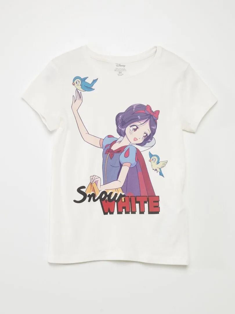 Pyjama court 'Blanche Neige' 'Disney' - Blanc