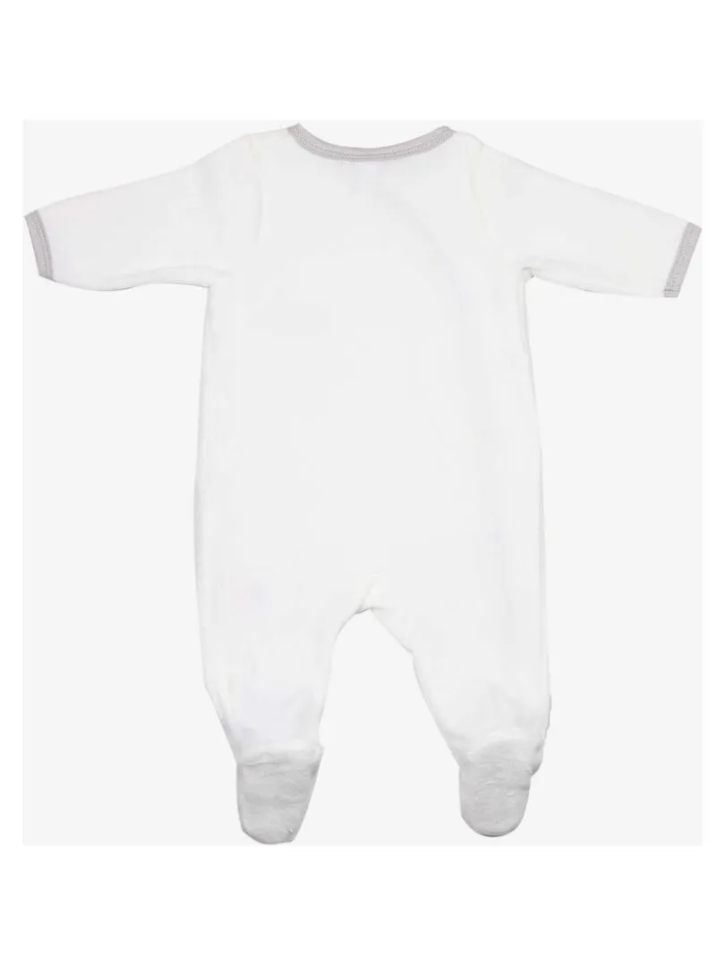 Pyjama naissance modèle Doux Rêves - Blanc