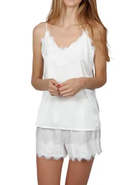 Pyjama Soft Crepe blanc - Blanc