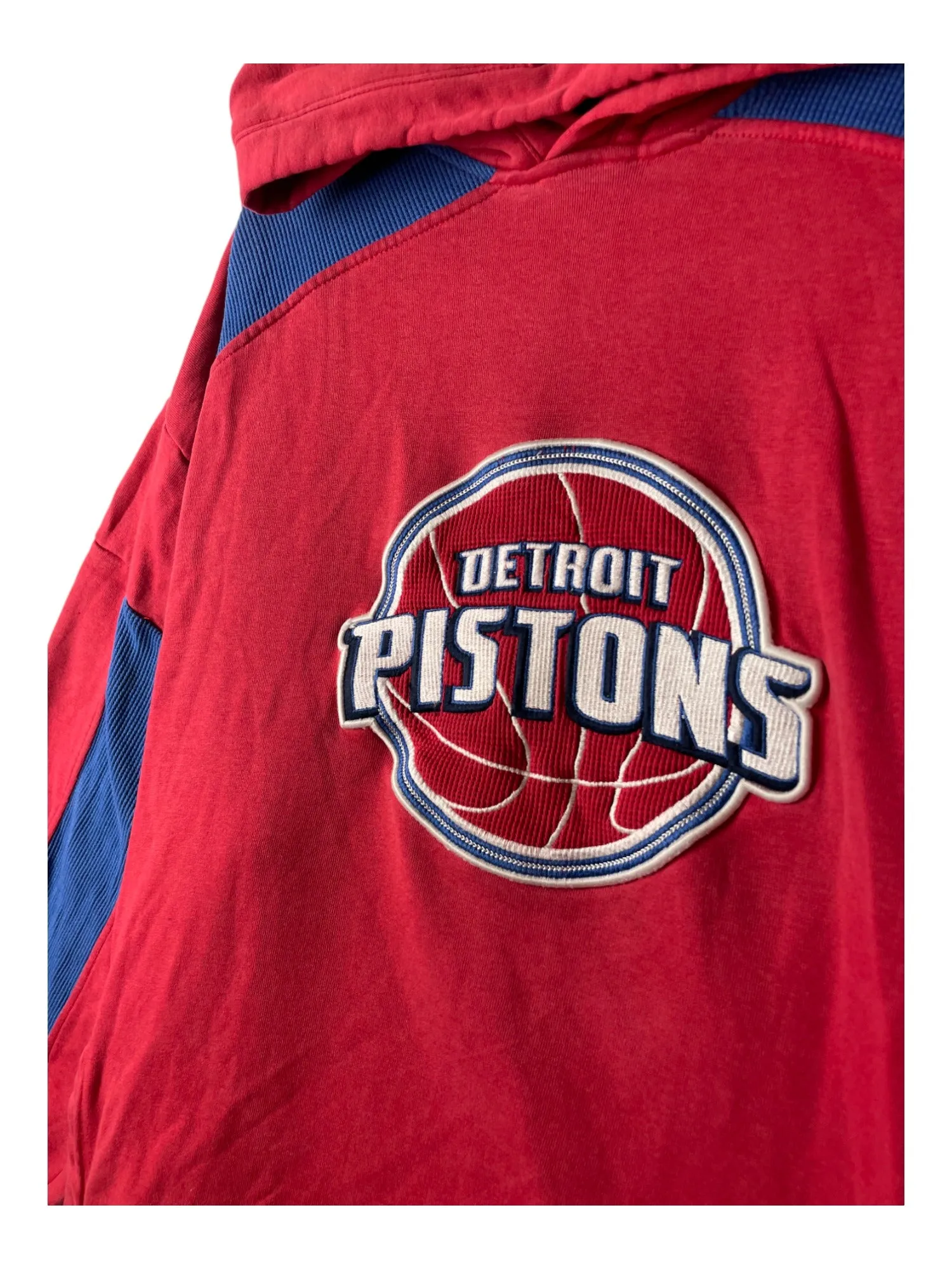 Red Hoodie Detroits Pistons