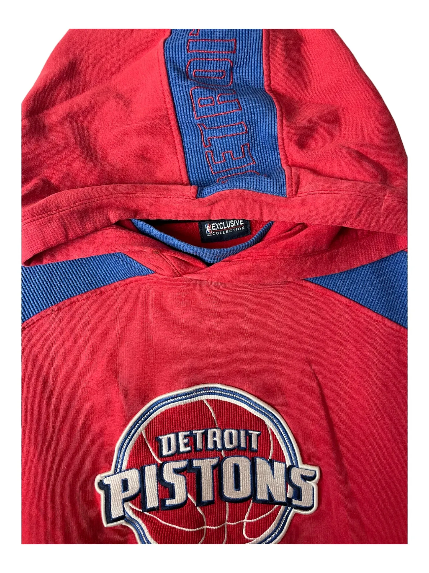 Red Hoodie Detroits Pistons