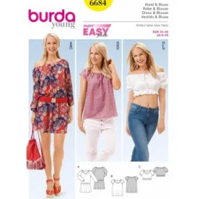 Robe et blouse Burda n°6684