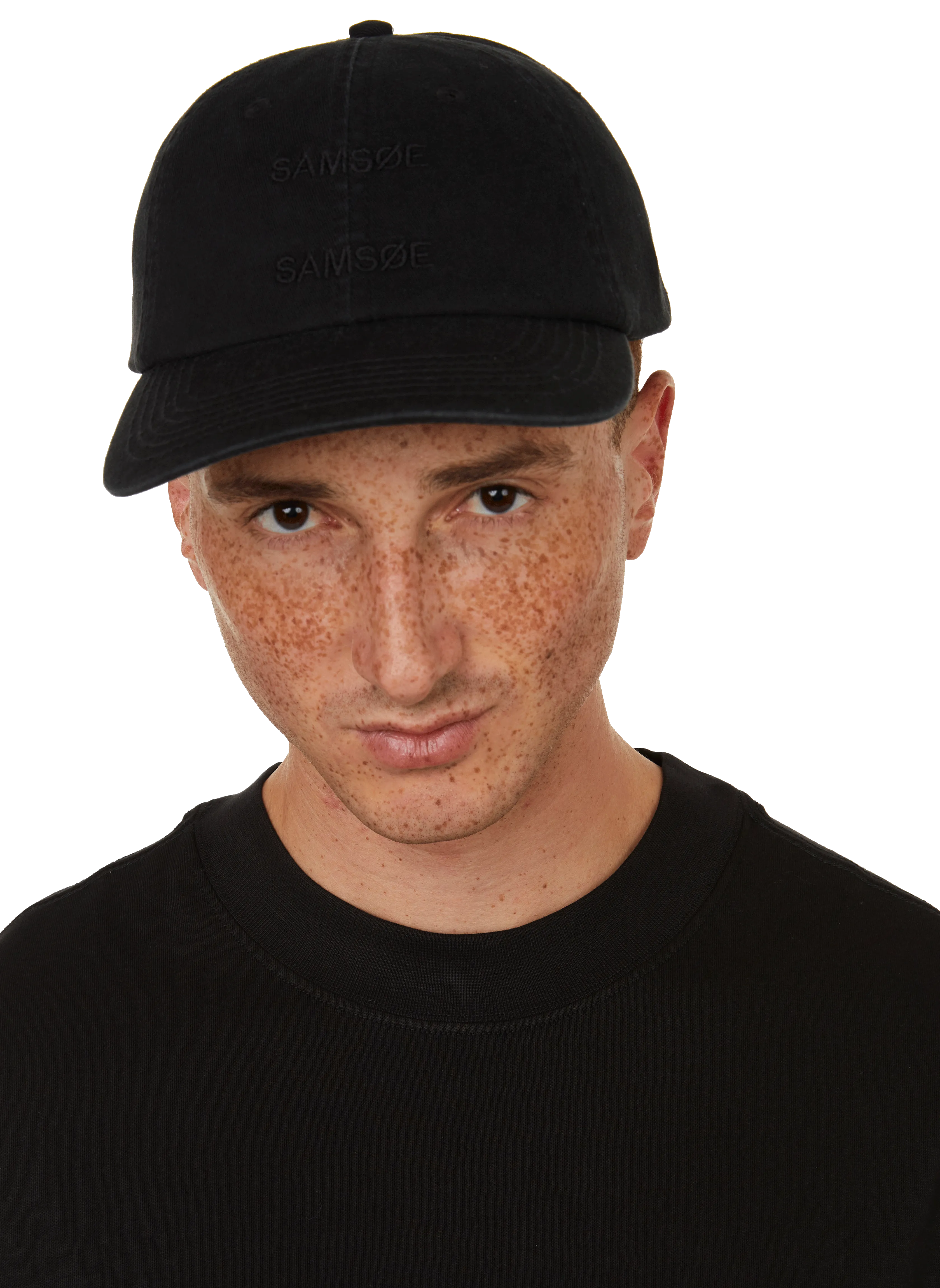 SAMSOE SAMSOE  Casquette en coton - Noir