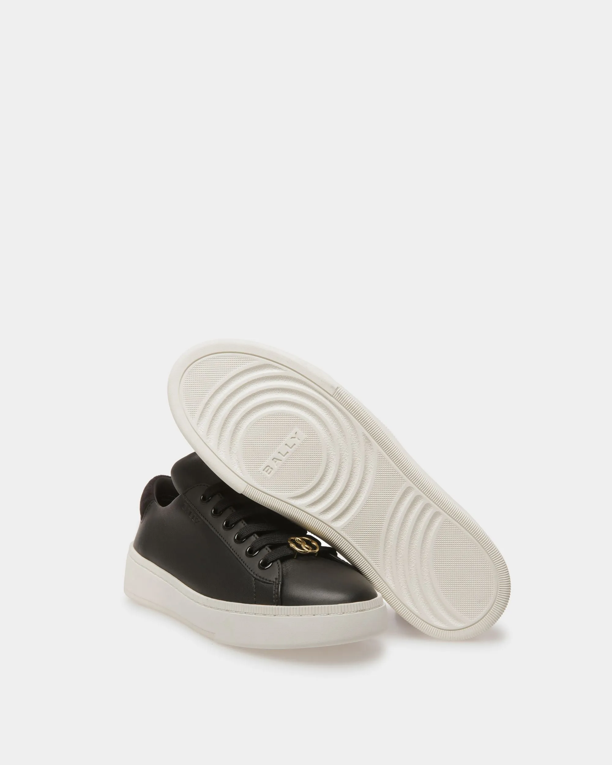 Sneakers Raise En cuir noir et blanc