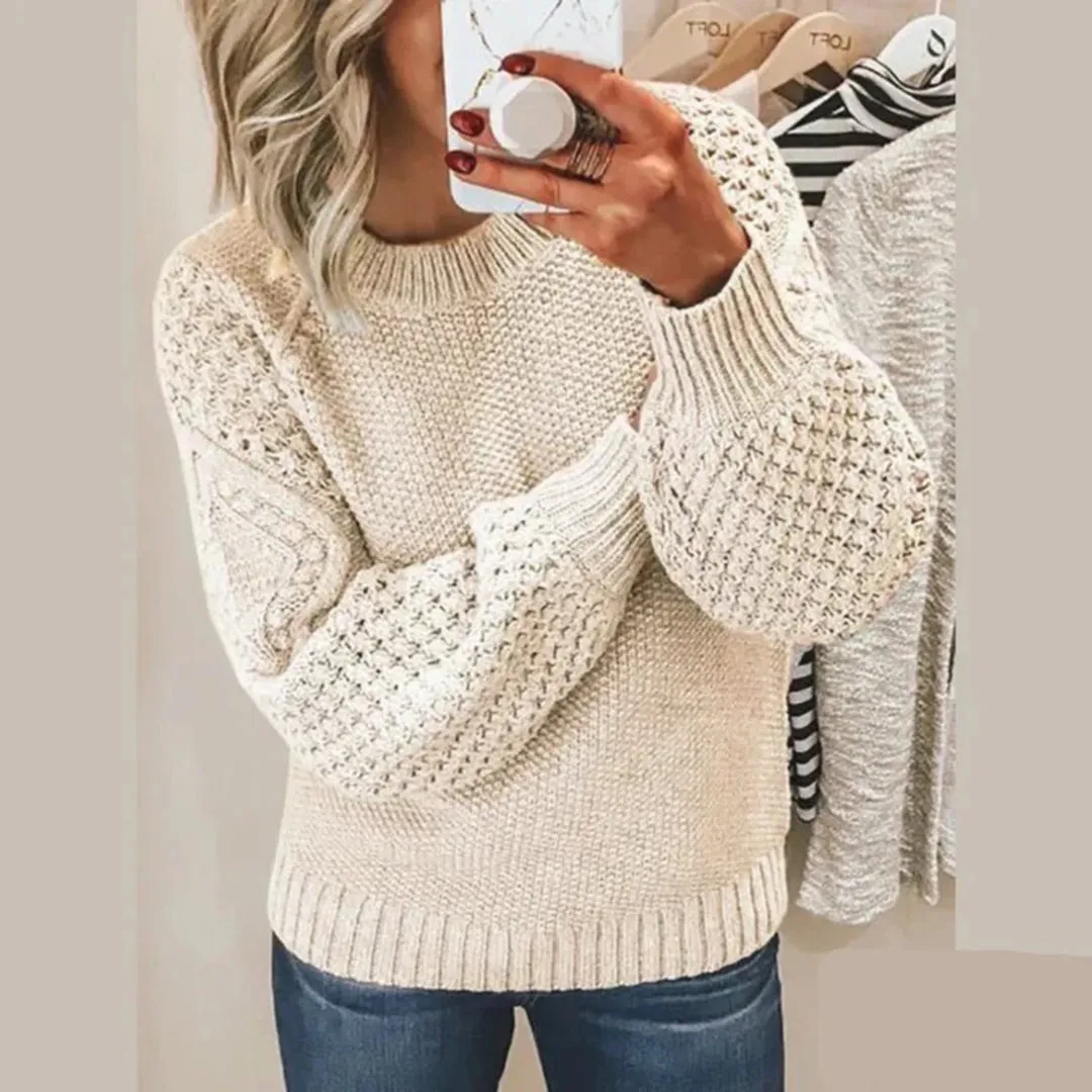 SOPHIE | Pull Cosy en Tricot pour Femme, Idéal en Hiver