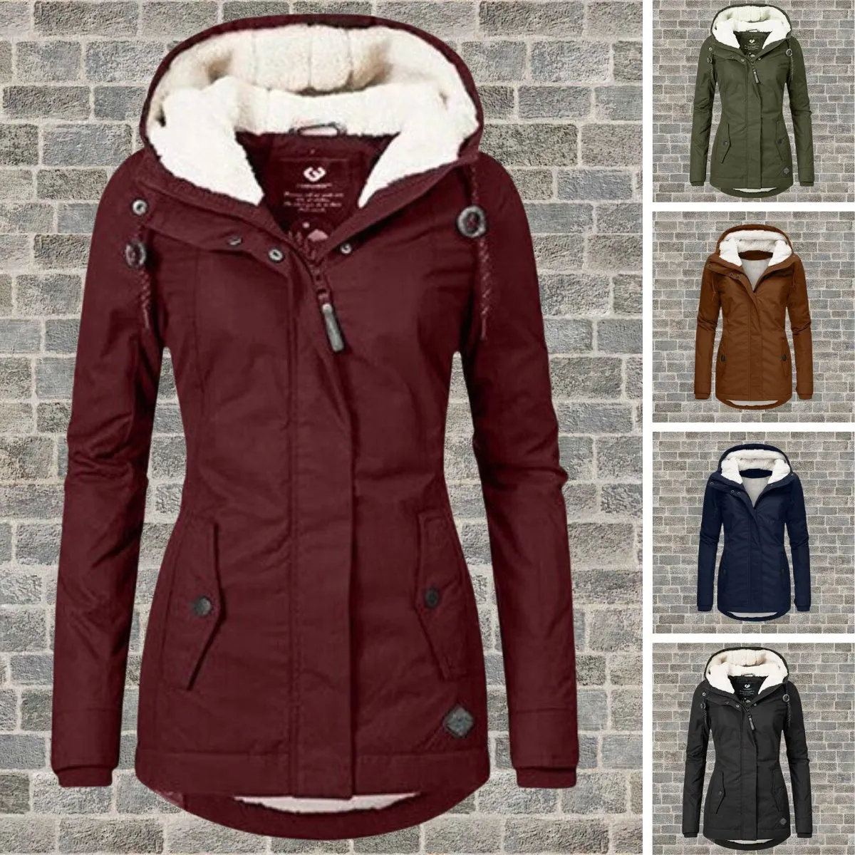 Soraya | Veste Parka Femme chaude et protectrice